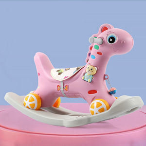 <span class=keywords><strong>Cavallo</strong></span> <span class=keywords><strong>a</strong></span> Dondolo in Plastica Economico e Popolare per <span class=keywords><strong>Regalo</strong></span> / Giocattolo Cavalcabile con Animale per Bambini - Product Image 3