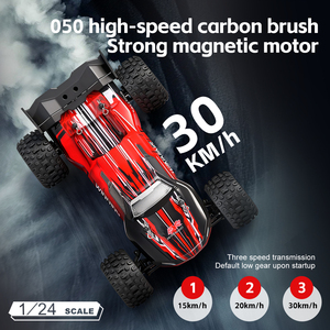 SJY-244018 1/24 Serpent Spyder Truggy Mini <b>RC</b> Car with Gyro 2.4GHz EP <b>RC</b> Car RTR Remote <b>Control</b> Car Electric Toys for Adults - Product Image 5