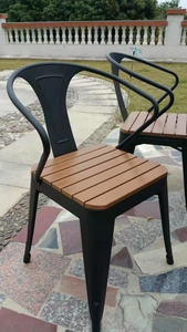 Moderne Metalen Buitenmeubelen Tuin <span class=keywords><strong>Vintage</strong></span> <span class=keywords><strong>Patio</strong></span> Sets Metalen Bistro Tuintafel En Stoelen Smeedijzeren Tianjin 50 Stuks - Product Image 5