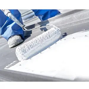 Manufacturer roof paint white silicone waterproof coating be ideal for flat roof or sloped roof