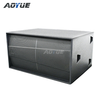 Haut-parleur audio professionnel passif 218+ avec double aimant en ferrite de 18 pouces, subwoofer de scène de 18 pouces
