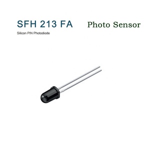 Sensor Fotoeléctrico Infrarrojo Ambiental <span class=keywords><strong>IR</strong></span> Ams-OSRAM SFH 213 <span class=keywords><strong>FA</strong></span>, Fotodiodo PIN de Silicio, 5 mm, Epoxi Negro, 750-1100 nm, Respuesta de 5 ns - Product Image 1