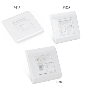 Nhà máy OEM phong cách Pháp faceplate duy nhất gang cổng mạng cáp <span class=keywords><strong>Ethernet</strong></span> <span class=keywords><strong>RJ45</strong></span> 2 cổng mặt tấm - Product Image 3