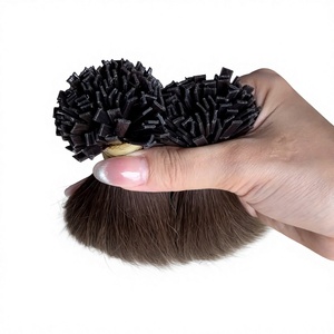 Extensions de cheveux vierges vietnamiens Rusa Hair à pointe plate, double trame, couleurs personnalisables, non traités, logo personnalisé, lot de 100g - Product Image 3