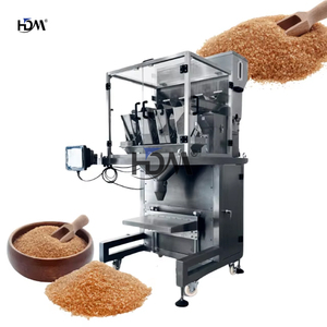 Máquina Empacadora de Alimentos en Bolsas Preformadas con Dosificador Lineal de 4 Cabezas HDM para Granos de Café - Product Image 1