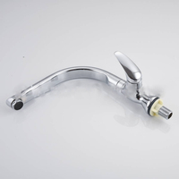Commercial afrique maroc simple robinet froid évier pulvérisateur alliage cuisine Zinc robinet d'eau froide pour cuisine