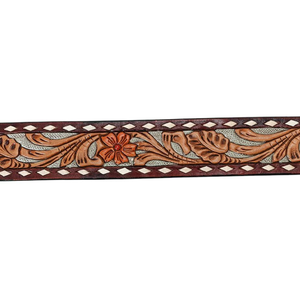 Cinturones de piel de vaca impecable de alta calidad, estilo occidental genuino duradero hecho a mano con hebilla de aleación duradera, estilo Vintage - Product Image 2