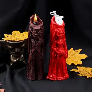 할로윈 향기로운 양초 DIY 3D 유령 신부와 신랑 장식 향기로운 양초