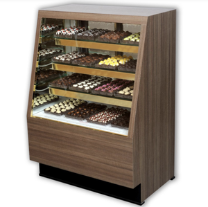 Vitrine en verre sucrée personnalisée Décoration de magasin de bonbons Présentoir de comptoir de chocolat Conception de boutique de chocolat - Product Image 6