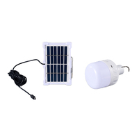 Ampoule solaire LED suspendue rechargeable de haute qualité pour le camping en plein air, éclairage puissant de 10W