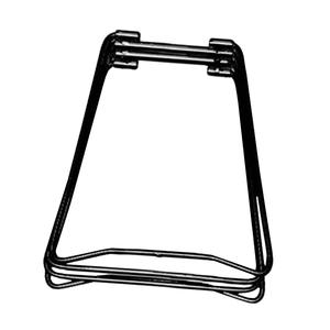 Supporto per refrigeratore pieghevole resistente per cucinare e barbecue mobili da campeggio neri - Product Image 5
