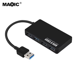 Cao Chất Lượng Cao Hệ Thống Cung Cấp Điện 4 <span class=keywords><strong>Port</strong></span> <span class=keywords><strong>USB</strong></span> 3.0 HUB Đối Với Máy Tính Mac Máy Tính Xách Tay Máy Tính Xách Tay Máy Tính Để Bàn - Product Image 2