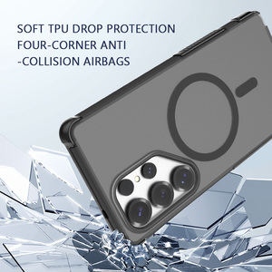 Custodia di Lusso per Samsung S24 S25 <span class=keywords><strong>Ultra</strong></span> Plus iPhone 17 16 15 14 Pro Max, <span class=keywords><strong>Cover</strong></span> <span class=keywords><strong>Protettiva</strong></span> Antiurto con Ricarica Wireless - Product Image 3