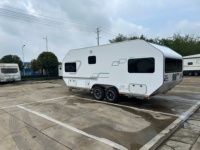 Caravane XISHUNLONG 7m Premium Grande Capacité Ultra en Aluminium pour Camping-Car, VR, et Remorque de Voyage