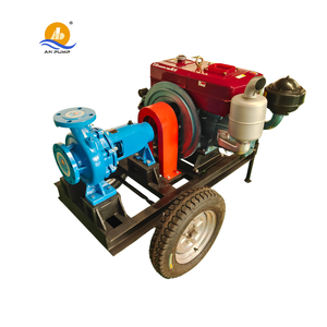 Bomba de Suministro de Agua de Riego para Remolque de Motor Diésel Centrífugo con Alta Presión - Product Image 1