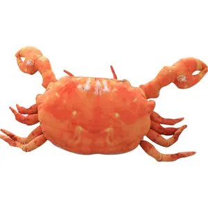 Coussin de crabe en peluche avec impression 3D personnalisée
