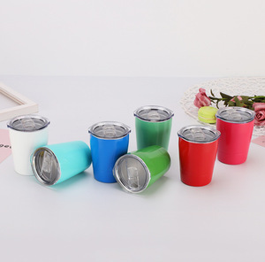 2025 ODM 8oz gobelet en acier inoxydable à double paroi isolé sous vide enfants tasse à boire avec couvercle coulissant tasse de <span class=keywords><strong>retraite</strong></span> de haute qualité - Product Image 3