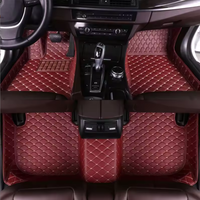 Nissan à bas prix vente à chaud de luxe tout temps personnalisé antidérapant TPE ensemble complet 3 pièces 5D étanche tapis de