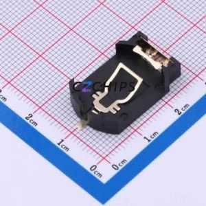BS-08-B2BA004-R Button & Strip Battery Connector SMD Connector Battery Holder CR2032 Phosphor Bronze - Product Image 1
