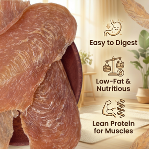 ขนมสุนัขเนื้อไก่แผ่นบาง OEM รส<span class=keywords><strong>กรอบ</strong></span>อร่อย สำหรับลูกสุนัขพันธุ์เล็ก วัยสูงวัย ง่ายต่อการเคี้ยว ใช้เป็นรางวัลประจำวัน - Product Image 2