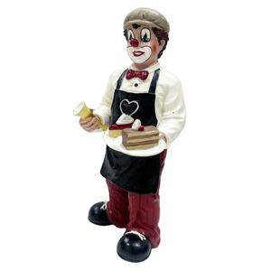 Art Sculpture Résine Restaurant Chef Joker Figurines Broken <span class=keywords><strong>Soul</strong></span> Clown Statue - Product Image 1