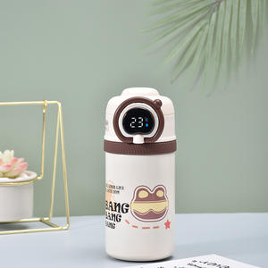 Gift For Kids Cartoon 316 Double Vacuum Led Show Temperature Stainless Steel <b>Insulated</b> <b>Bottle</b> - Product Image 6
