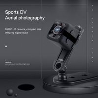 La mini cámara más pequeña SQ11 HD Cámara de red 1080P CCTV IR visión nocturna cámara de banco de carga