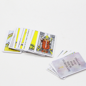 78 cartes de Tarot originales version, Tarot classique avec livre de guidage pour débutants, ensemble holographique, cartes de Divination - Product Image 5