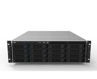 Boîtier de serveur rackable 3U 3316 ATX à échange à chaud 16 baies pour le stockage de données (en stock)