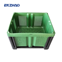 Caisses en plastique pour le stockage avec une conception durable et hautement rigide, bac en plastique personnalisable pour une utilisation polyvalente