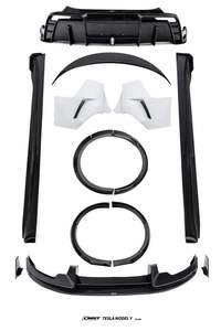 Producto en Oferta de Runde 2025 para Tesla Model Y, Estilo CMST Mejorado y Modificado, Fibra de Carbono de Alta Calidad, Adaptación Perfecta - Product Image 2