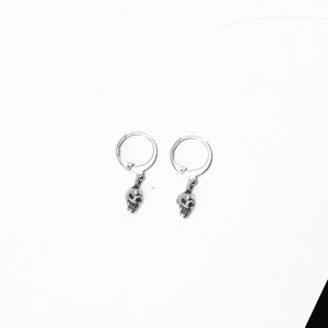 Pendientes con forma de esqueleto y diseño de calavera de plata tibetana para mujer, joyería de moda y estilo único. - Product Image 5
