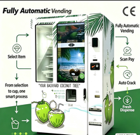 Distributeur automatique de noix de coco fraîches de haute qualité, 24h/24, sans personnel, faible coût, forte rentabilité, en libre-service