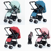 Vente en gros de poussettes et poussettes de luxe pour voyage Passeggino Leggero Poussettes pour bébé compactes pliantes 2 en 1 pour avion