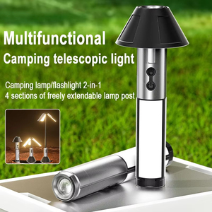 Lampe torche LED télescopique portable rechargeable, projecteur pliable pour réparation automobile en extérieur, camping et éclairage de tente - Product Image 6