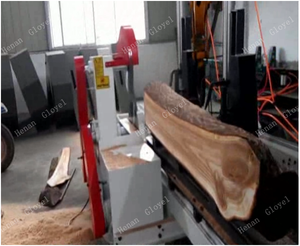 เครื่องเลื่อยสายพานตัดไม้แบบกว้างระบบไฮดรอลิกแนวตั้งแบบอัตโนมัติ - Product Image 3