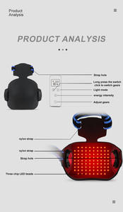 Masajeador de Rodilla con Vibración y Calor Infrarrojo de Luz Roja para Codo, Hombro y Pierna, Dispositivo de Cuidado de Articulaciones para Uso Doméstico - Product Image 5