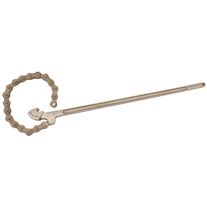 Bronzeplus ประแจโซ่ขนาด150มม. & 600มม. วัสดุ bronzeplus ทนทานสองขนาดสำหรับใช้งานได้หลากหลาย - Product Image 1