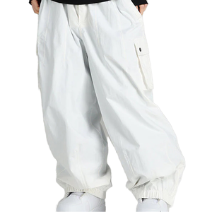 Pantalones de Esquí Unisex Cortavientos, Holgados, Estilo Hipster, con Cierre Impermeable de 10,000 mm, Personalizables OEM, Tallas Grandes para Adultos - Product Image 3