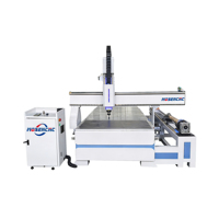 Máquina Router CNC de 4 Ejes Jinan Mosencnc de Alta Resistencia, Motor de Husillo Único de 5.5kW, Alta Rigidez para Trabajos en Madera, Balaustres y Escaleras