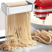 Ensemble d'accessoires pour machine à pâtes KitchenAid, 3 pièces, en acier inoxydable, pour rouleau et coupe-pâtes, directement de l'usine
