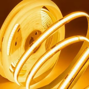 ไฟ LED COB แบบไร้รอยต่อ No Dot Seamless COB แถบไฟ LED 12V 24V แบบยืดหยุ่นโค้งงอได้ สำหรับตกแต่งบ้าน เพดาน ตู้เสื้อผ้า ไฟสร้างบรรยากาศ - Product Image 2