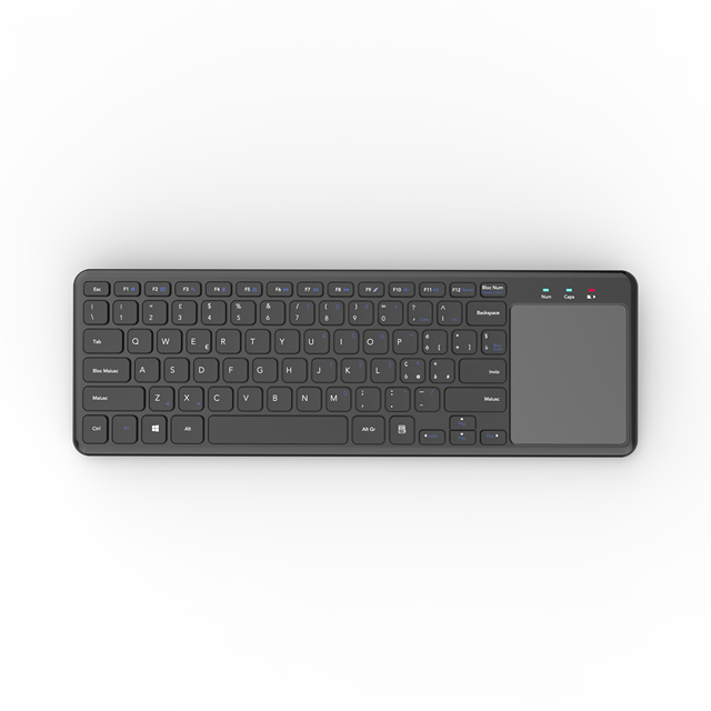 Mini Portable 2.4G Wireless Touchpad Keyboard Usb Nano Receiver