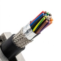Doppelt Abgeschirmter Flammhemmender Mehradrig-Kabelstrang 18AWG Verzinntes Kupfer PVC-Isoliert Geschirmt Industrielles Auto-Heizkabel Typ 758