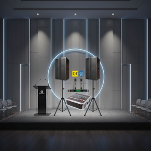 Système de sonorisation professionnel pour scène, ensemble complet de haut-parleurs de karaoké pour home cinéma, <span class=keywords><strong>10</strong></span> pouces, 12 pouces, barre claire, 315W, 8 ohms - Product Image 1