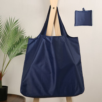 Sac fourre-tout pliant portable léger en gros d'usine Grand tissu Oxford écologique pour un usage quotidien Sac à provisions pratique