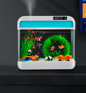 Humidificador Inteligente de Tamaño Pequeño, Repelente de Mosquitos, Pecera para el Hogar, Pecera de Vidrio para Sala de Estar - Product Image 1