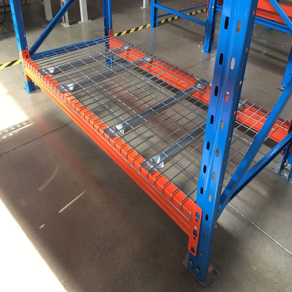Factory price industrial heavy duty pallet rack with panel