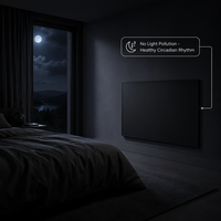 Panel de Calefacción Eléctrico de 350W, Calentador Infrarrojo Delgado de 12mm para Oficinas Pequeñas y Hogares, Panel Radiante Inteligente con WiFi, Certificado E/GS