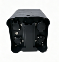9x18W RGBAWUV 6-in-1 IP65 Lampu Uplight Nirkabel WiFi Baterai DMX512 Tahan Air ABS LED Par Stage untuk Taman E27
